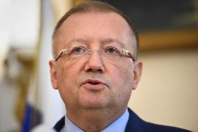 Russian ambassador Alexander Yakovenko