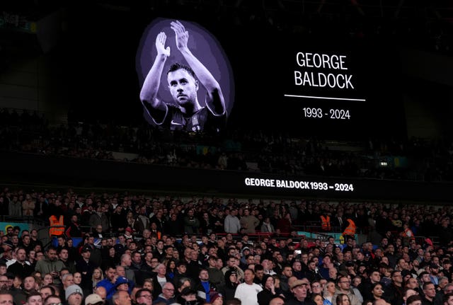 The big screen at Wembley