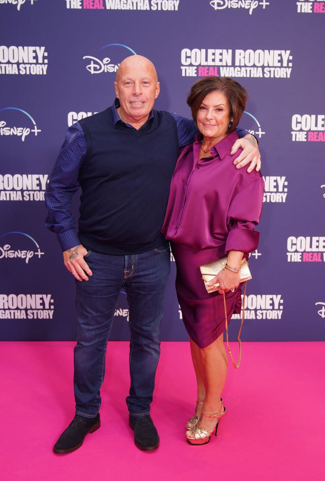 Tony and Colette McLoughlin attended the screening in Liverpool 