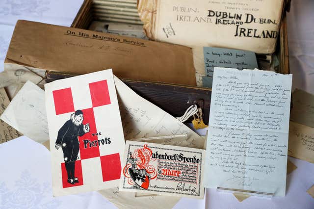 War letters unearthed in Belfast