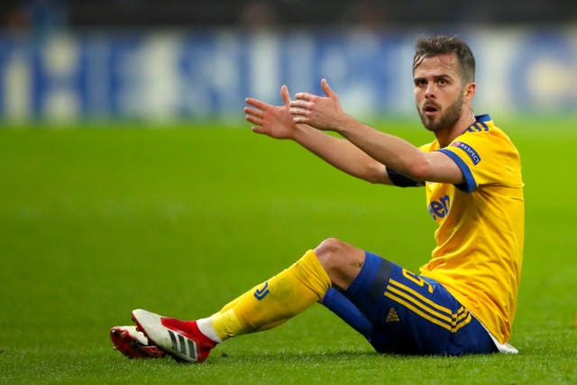 Guardiola is not interetsed in signing Miralem Pjanic (Nick Potts/PA).