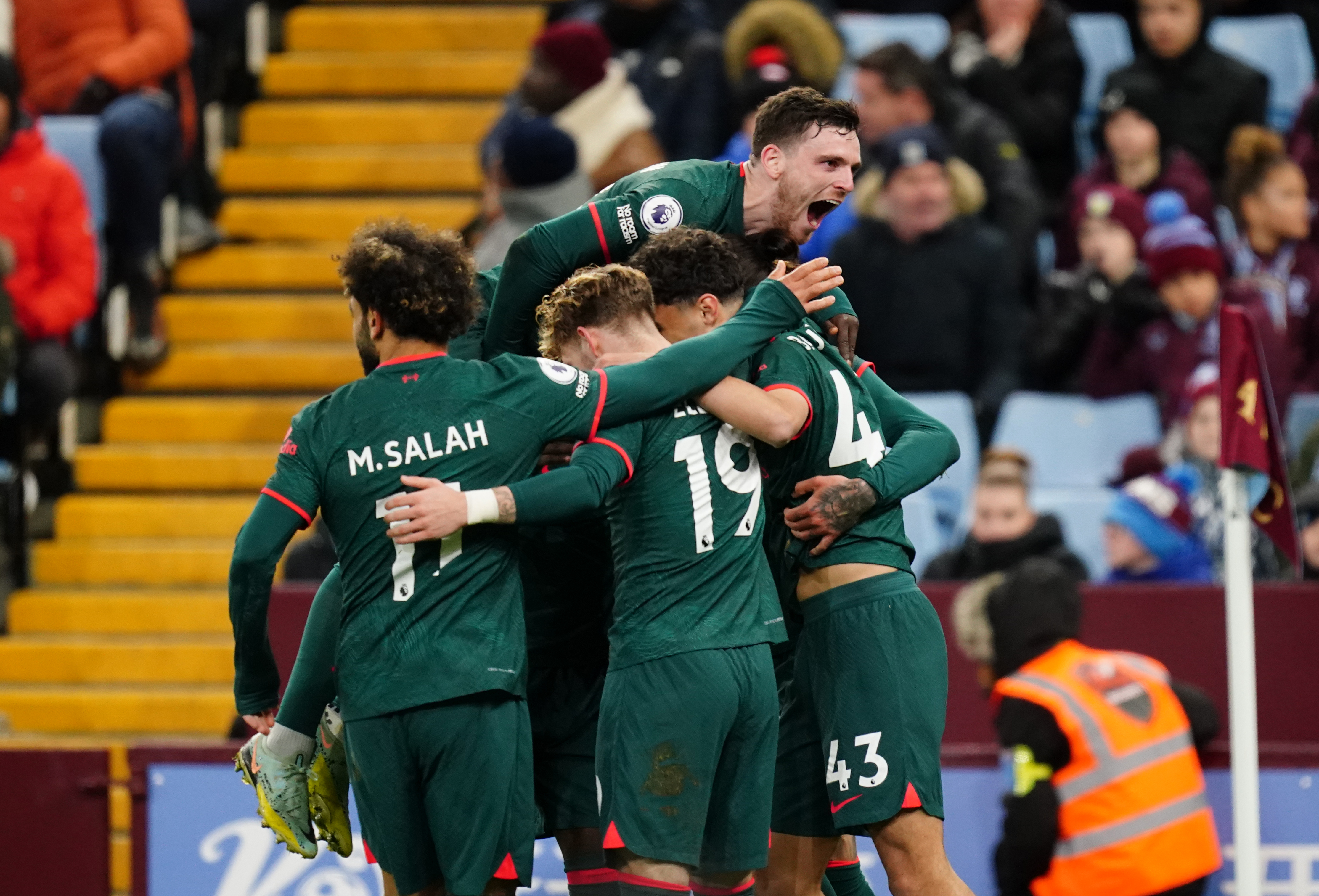 Liverpool secured a big win (David Davies/PA)