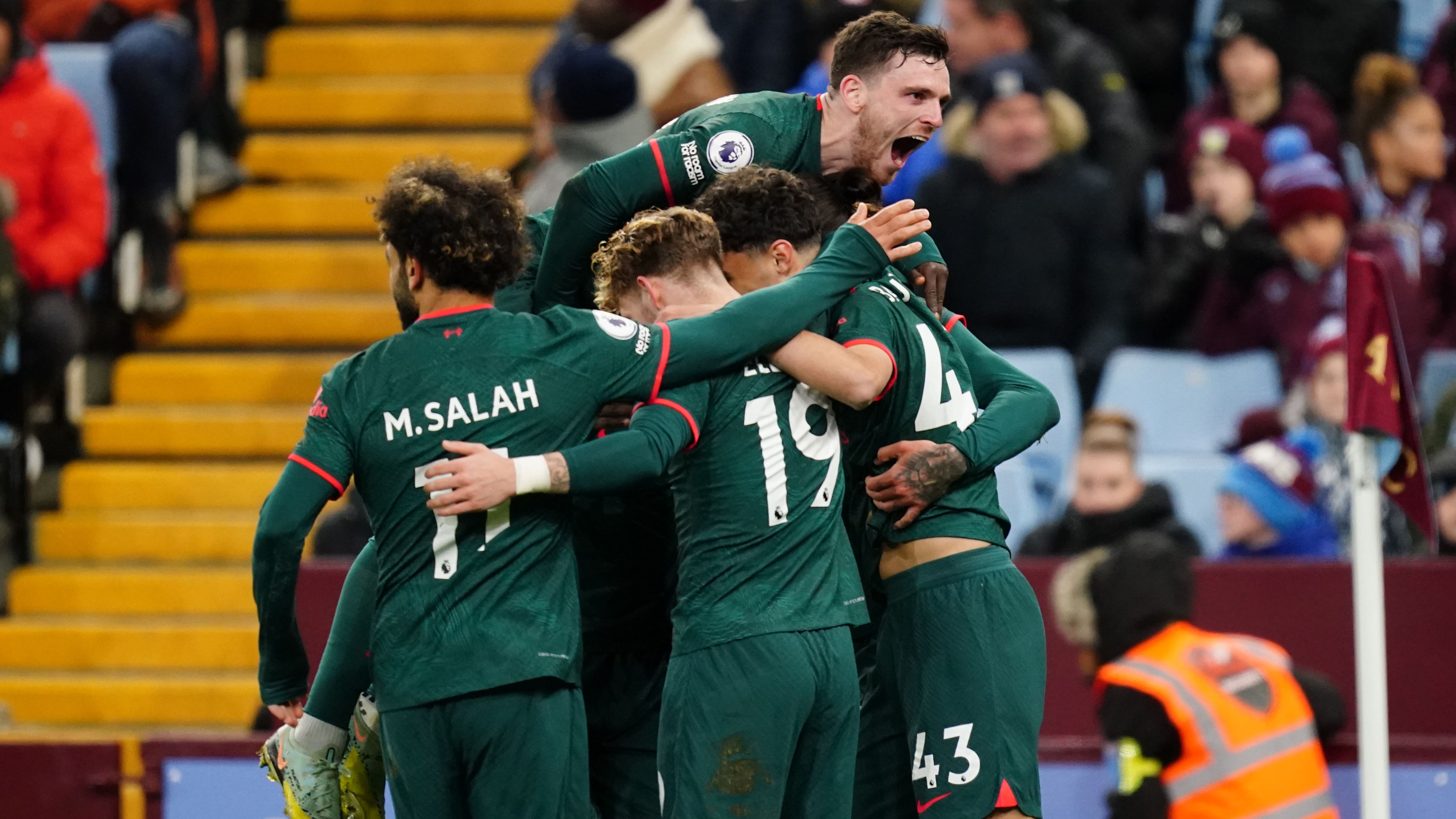 Liverpool secured a big win (David Davies/PA)