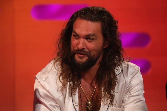 Jason Momoa on the Graham Norton Show – London