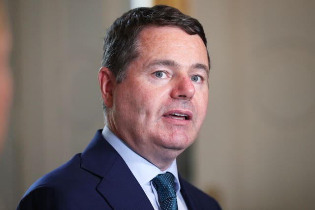 Finance minister Paschal Donohoe