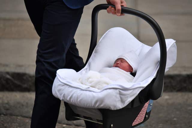 William and Kate now have the task of choosing a name for their baby son. (Dominic Lipinski/PA)