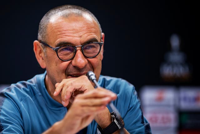 Maurizio Sarri guided Juventus to the Serie A title but was sacked following Champions League elimination