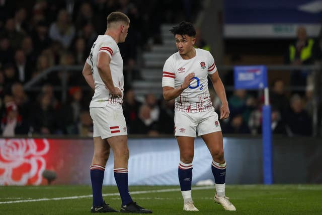 Owen Farrell (left) and Marcus Smith have yet to prove they can play together