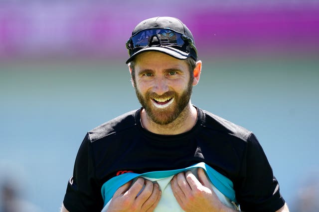 Kane Williamson at New Zealand training