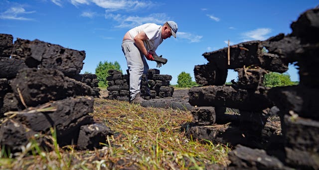 The Government said there would be no ban on turf sales “for the remainder of the year” despite restrictions having been earmarked to come into force in September (Niall Carson/PA)
