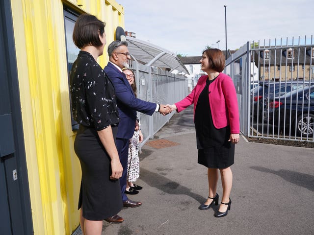 Bridget Phillipson visit to Croydon nursery