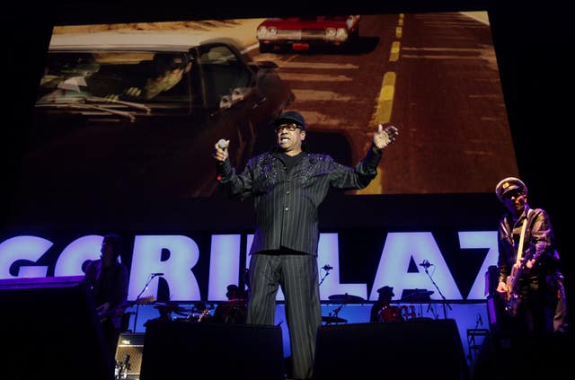 Gorillaz live at the O2 London