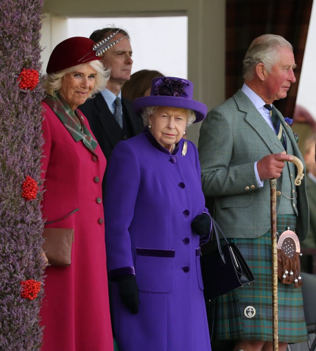 Camilla, the Queen and Charles