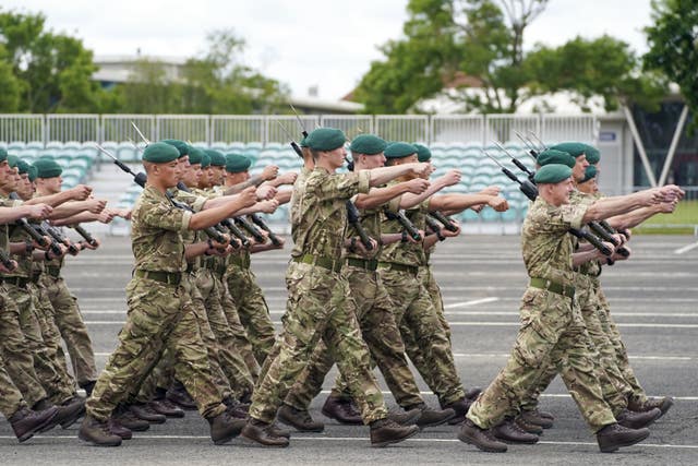 Royal Marines Commando personnel