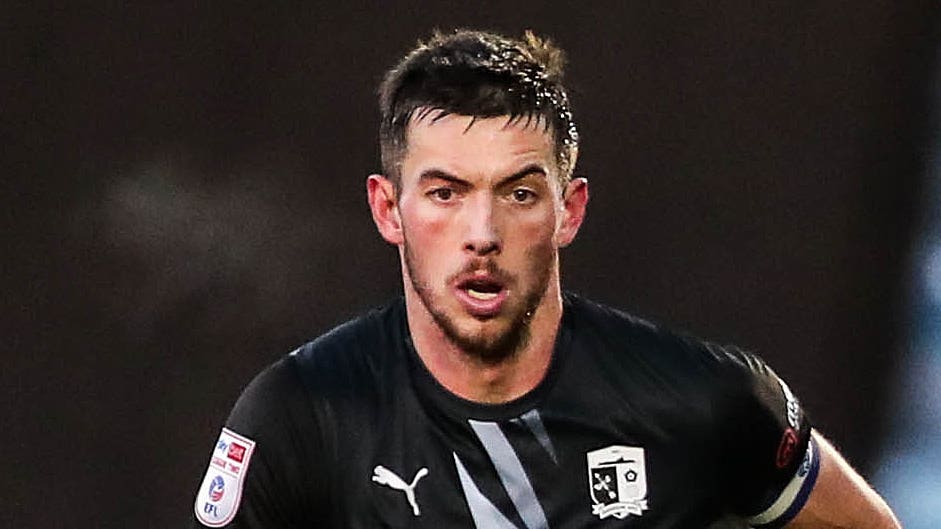 Barrow’s Niall Canavan was on target in the win over Walsall (PA)