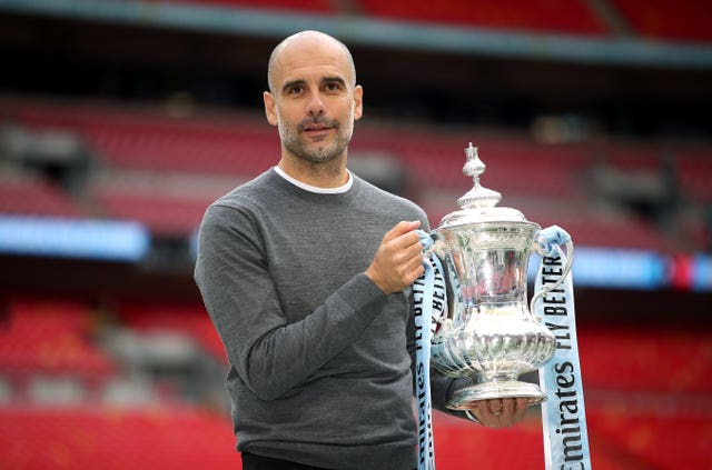 Manchester City won the FA Cup last season
