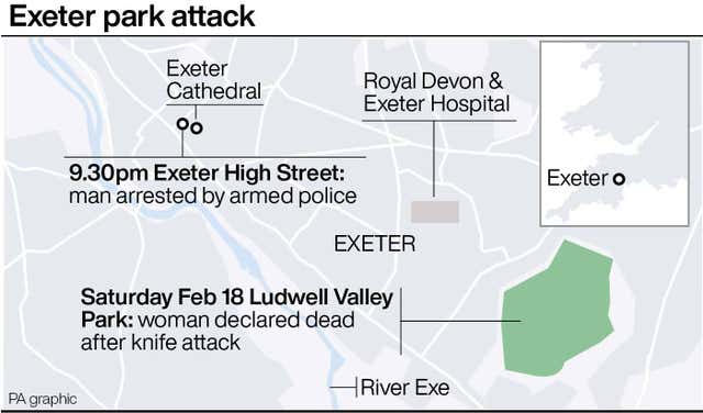Exeter park attack