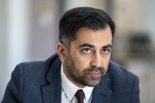 Humza Yousaf secondary school visit