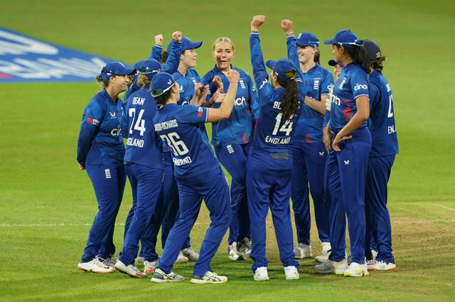 It was announced the England women's team would receive the same match fees as the men (Joe Giddens/PA)