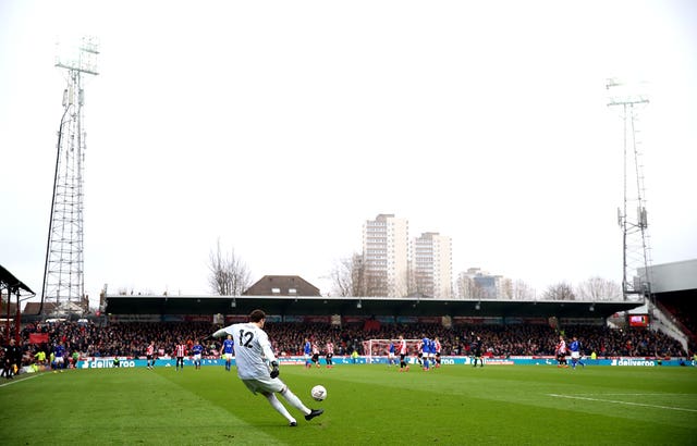 Brentford v Leicester City – FA Cup – Fourth Round – Griffin Park