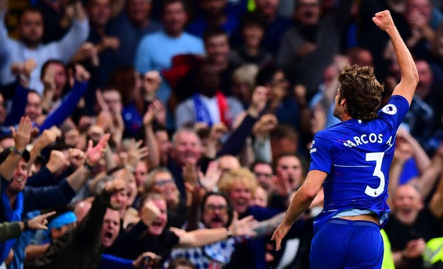 Chelsea head coach Maurizio Sarri wants more from marauding left-back Marcos Alonso