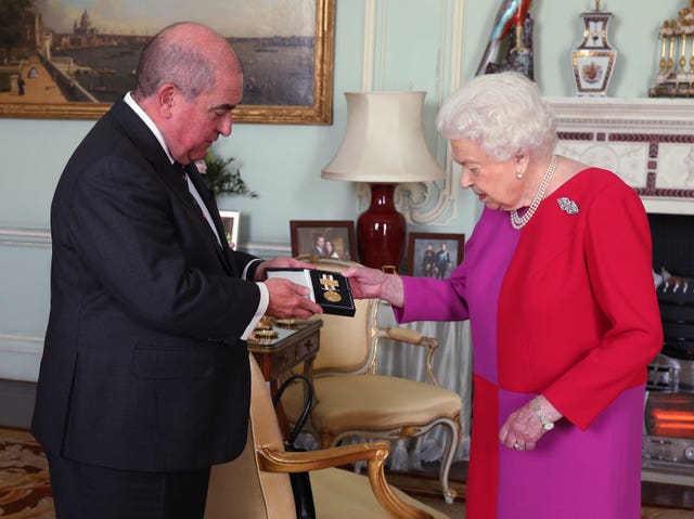 Audiences at Buckingham Palace