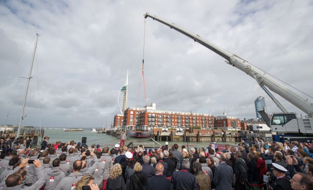 America’s Cup Race Boat Launch Event