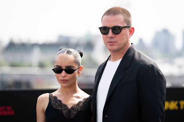 Zoe Kravitz and Channing Tatum 