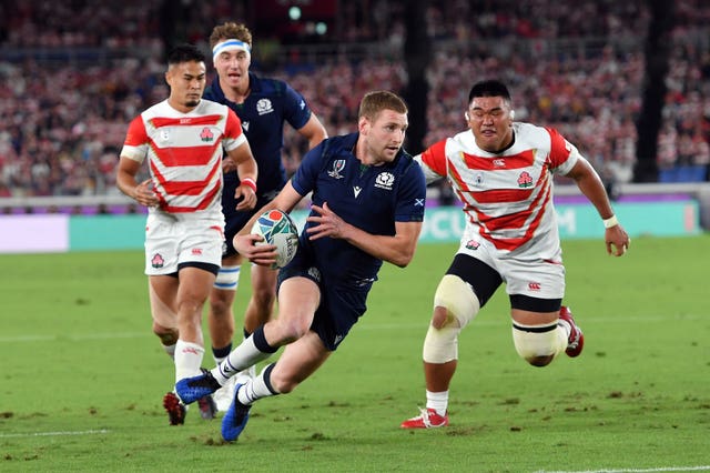 Finn Russell has 49 caps for Scotland but has not played since the World Cup in Japan last autumn