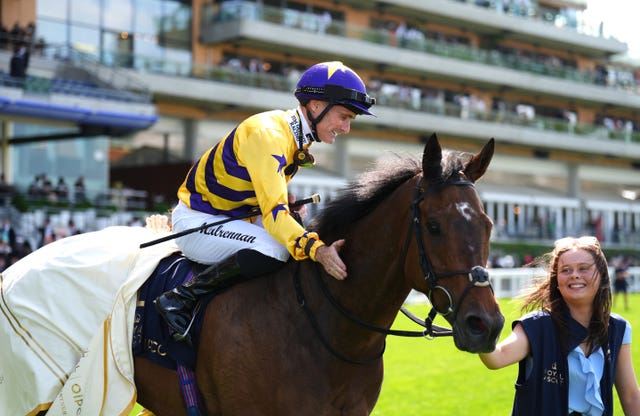 American Affair gets a well-deserved pat from Paul Mulrennan