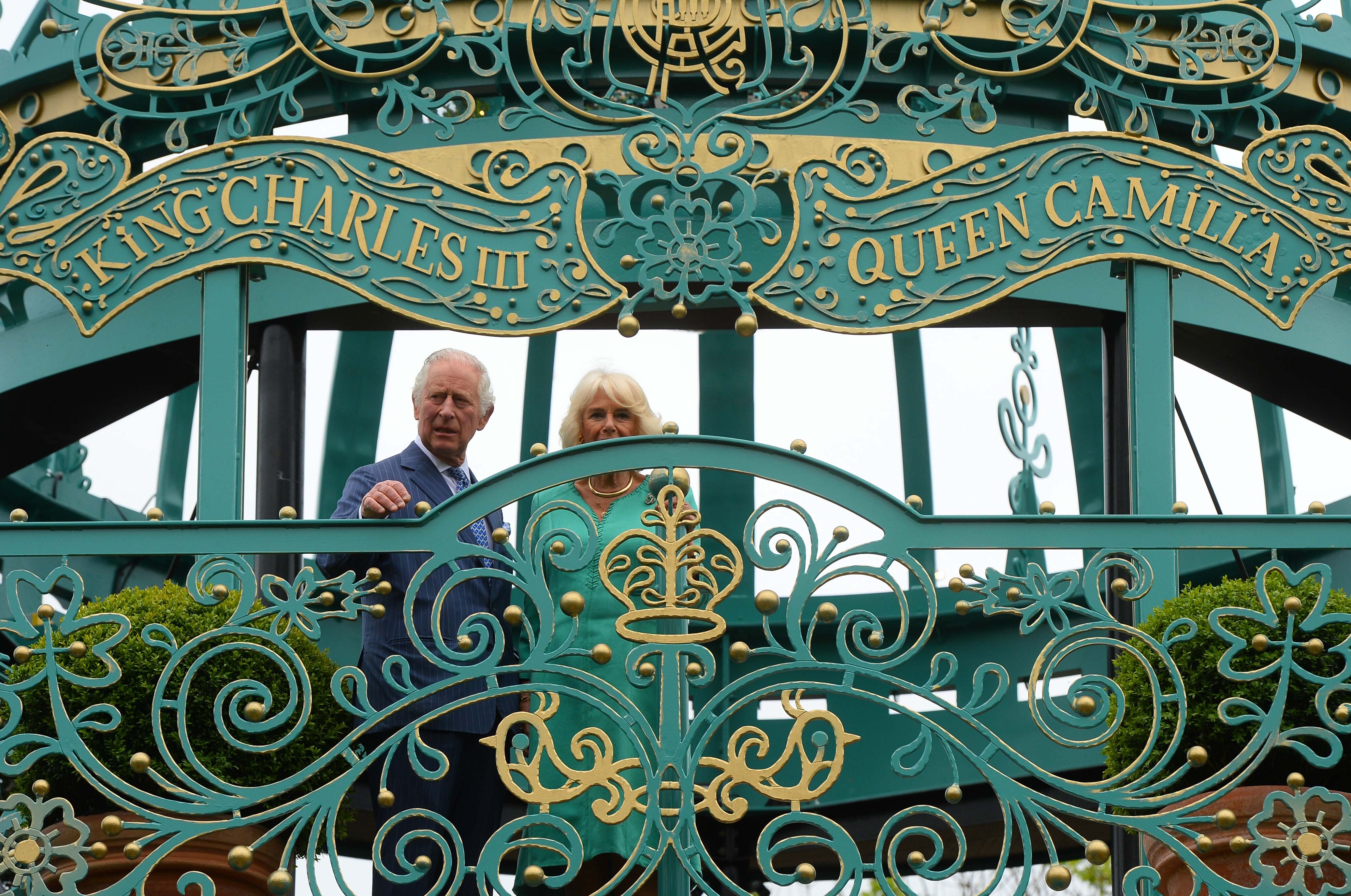 King and Queen delighted by 'whimsical' coronation garden in Co