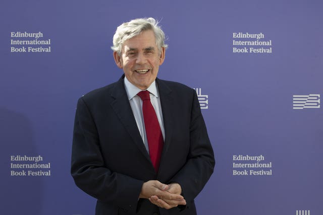 Gordon Brown (Jane Barlow/PA)