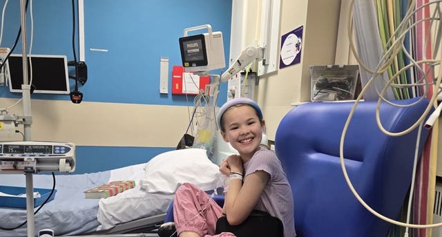 11-year-old Imogen, who is in the early stages of type 1 diabetes
