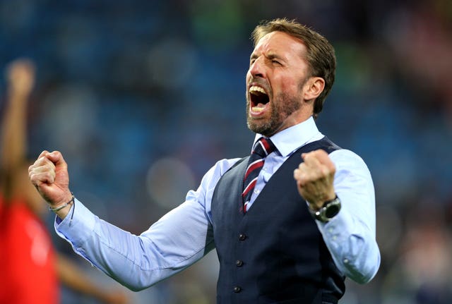 England manager Gareth Southgate will hope for more reasons to celebrate in the next four years