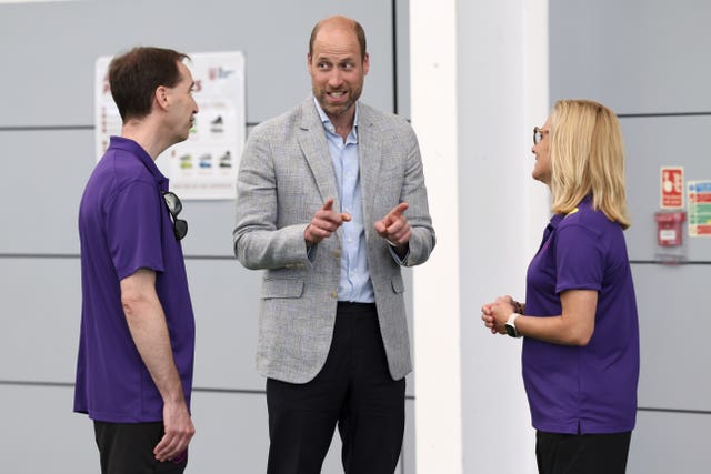 Royal visit to St George’s Park