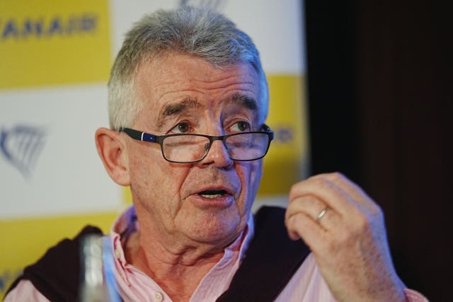 Ryanair chief executive Michael O'Leary 