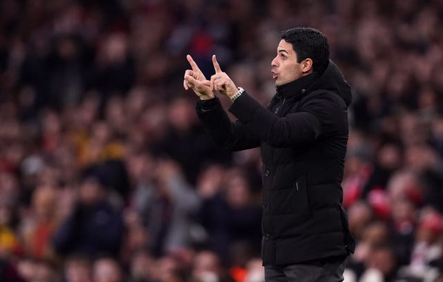 Arteta has remained faithful to a select number of starters this season.