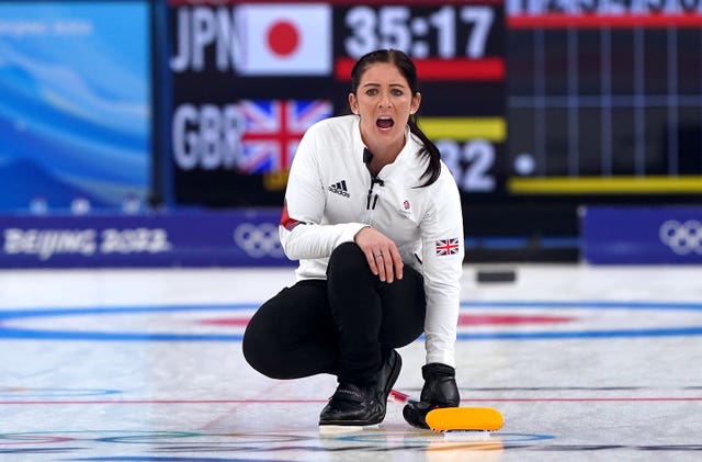 Eve Muirhead was instrumental in Great Britain's only gold medal of these Winter Olympics (Andrew Milligan/PA)