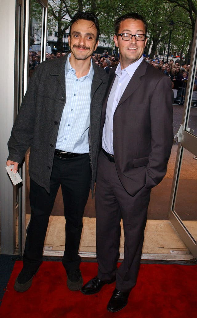 Hank Azaria and Matthew Perry 