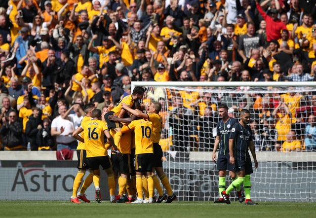 Wolverhampton Wanderers v Manchester City – Premier League – Molineux