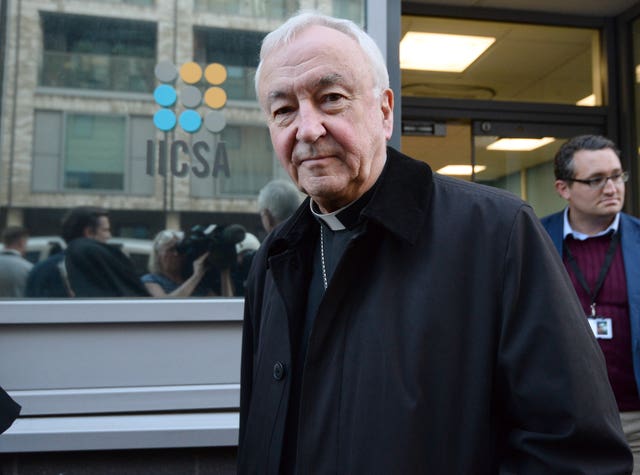 The Cardinal Vincent Nichols, Archbishop of Westminster,Inquiry into Child Sexual Abuse