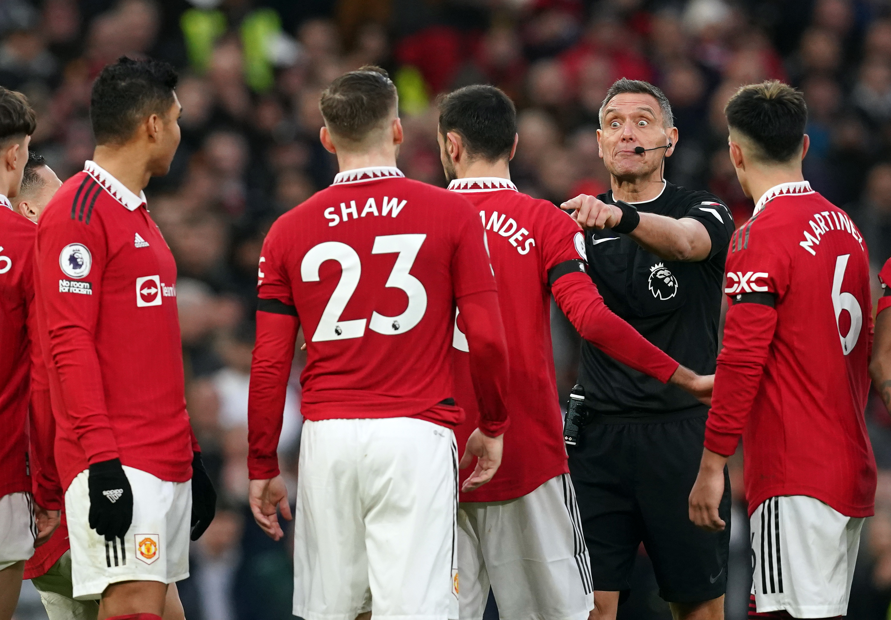 Casemiro Red Card Takes Shine Off Manchester United Win Over Crystal ...