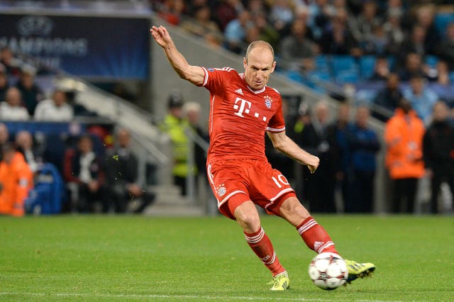 Arjen Robben scored against Dortmund