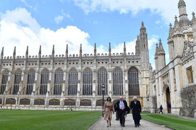 The Prince of Wales at King’s College