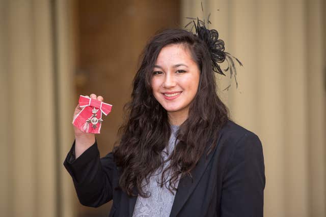 Alice Tai was made an MBE in 2017