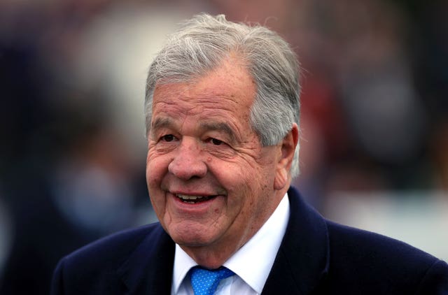 Passenger's trainer, Sir Michael Stoute