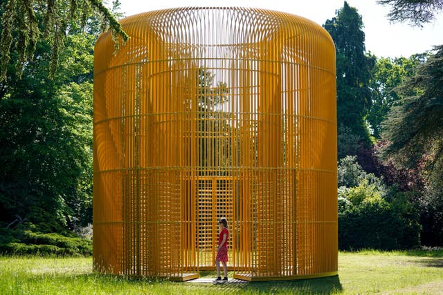 Ai Weiwei sculpture at Blenheim Palace