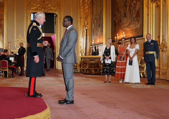 Investitures at Windsor Castle