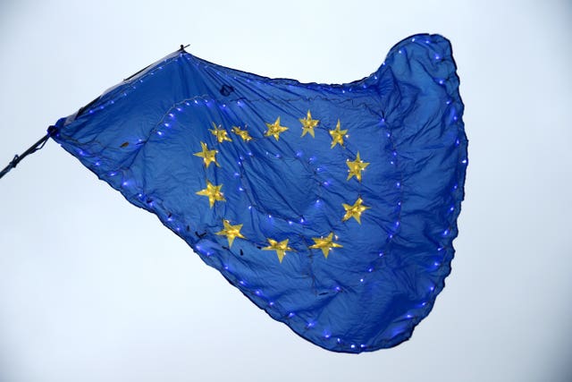 An EU Flag