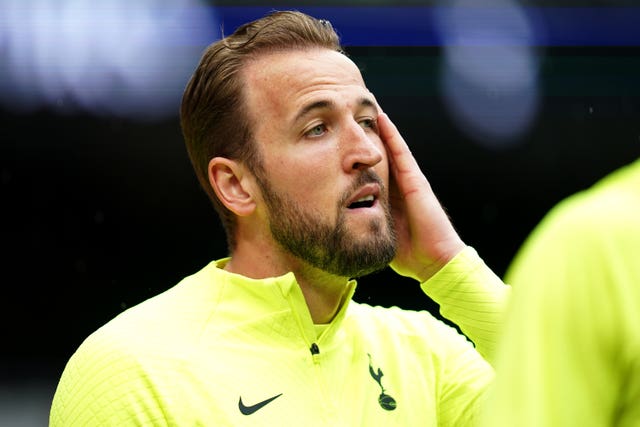 Tottenham Hotspur’s Harry Kane